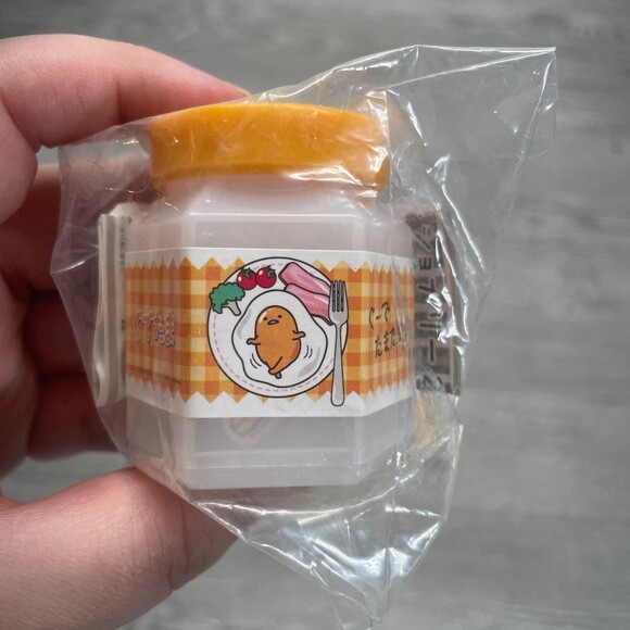 Gutetama the Lazy Egg Japanese Stickers Washi Tape and Keychain 4pc Lot NEW - Picture 2 of 12